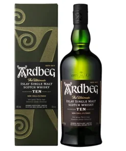 Ardbeg, Ten, Islay Single Malt Scotch Whisky, 10 Years Old, 46 % Vol., 0,7 l Flasche