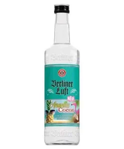 Berliner Luft, Pfefferminzlikör mit Ananas-Cocos-Note, 18 % Vol., 0,7 l Flasche