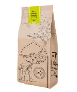 Rauf Tee, Bio, Grüner Tee, Indische Hochlandmischung, lose, 500 g Beutel