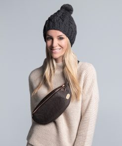 BELLINDA – MÜTZE in Phantom – 100% Wolle – One Size