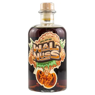 Hazellujah, Walnuss Likör, 20 % Vol., 0,5 l Flasche