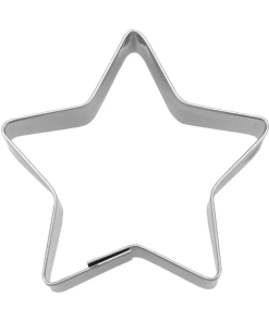 Ausstecher Stern mittel 5-zackig