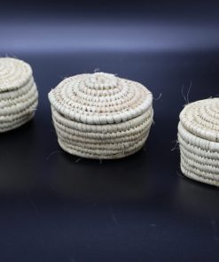 Dose mit Deckel klein – Natur