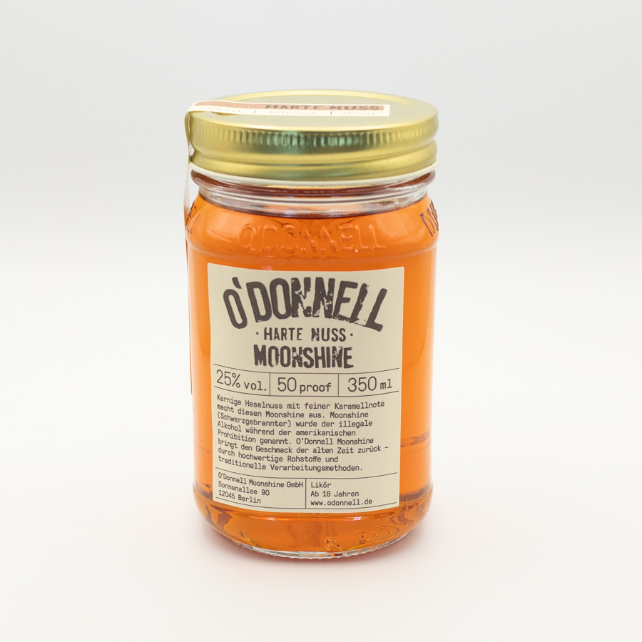 O Donnell Moonshine Harte Nuss Likör 25% 350ml